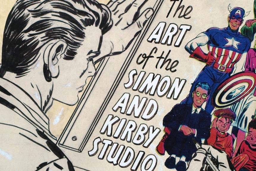 With over 350 pages of incredible illustration, The Art of the Simon and Kirby Studio represents a masterclass in comic art.
