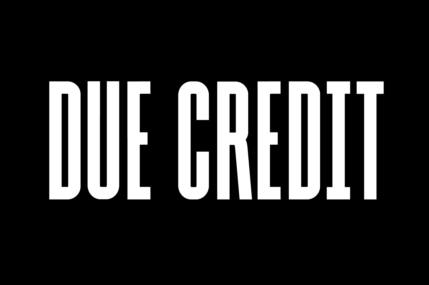 Bold Movie Credits Font Bold Movie Credits Font