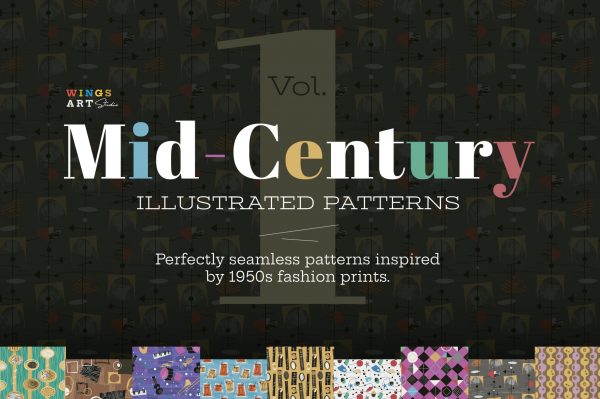 Mid-Century Patterns Vol: 1
