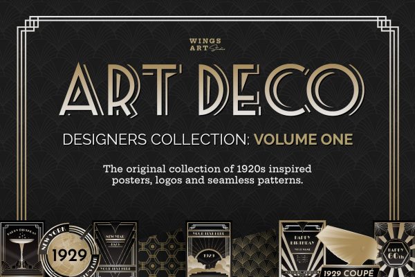 Art Deco Graphics Collection Vol 1