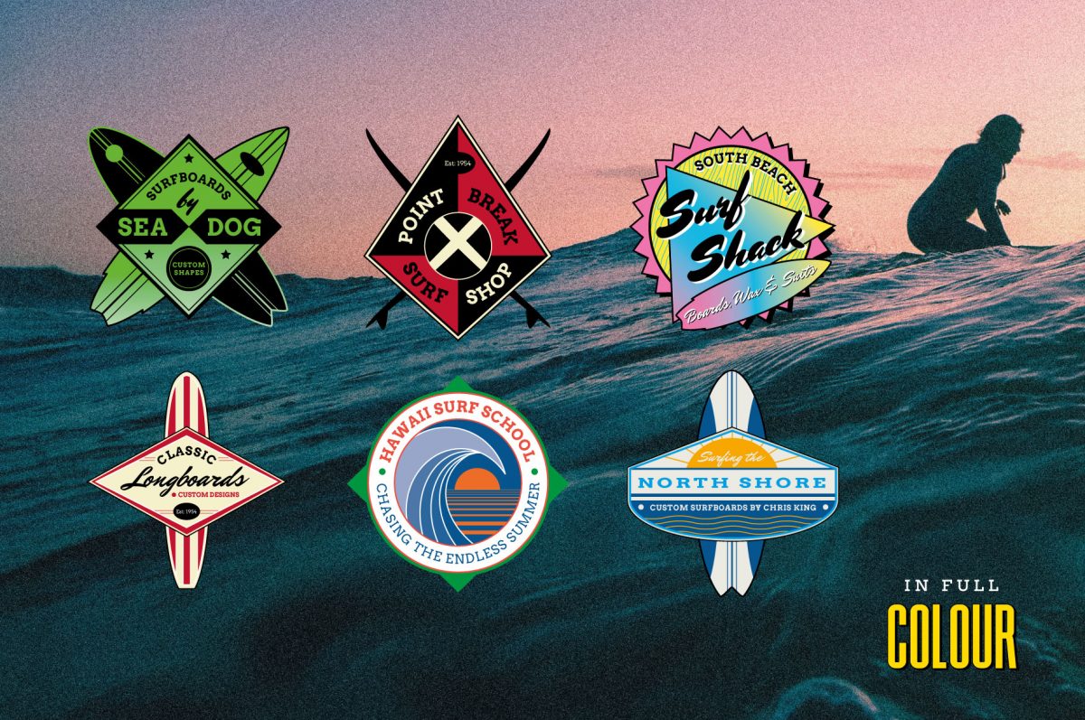Surf Logo Design Templates