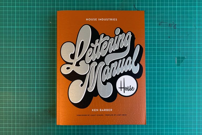 House Industries Lettering Manual by Ken Barber - Book Review