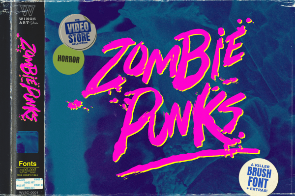 Zombie Punks - Wing's Art Studio