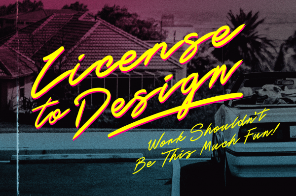 Last Dance - A Retro 80s Script Font by Wingsart Studio