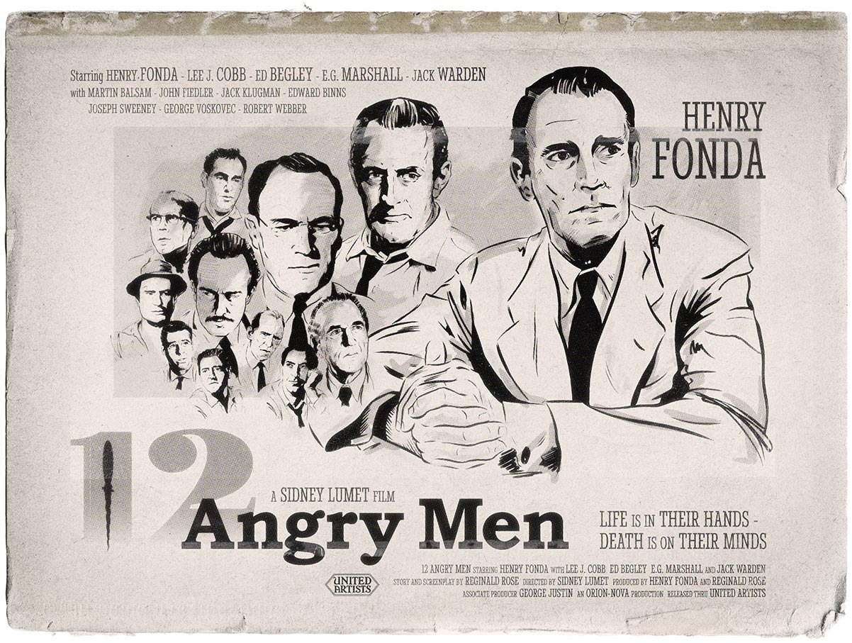 12 Angry Men Landscape Poster
