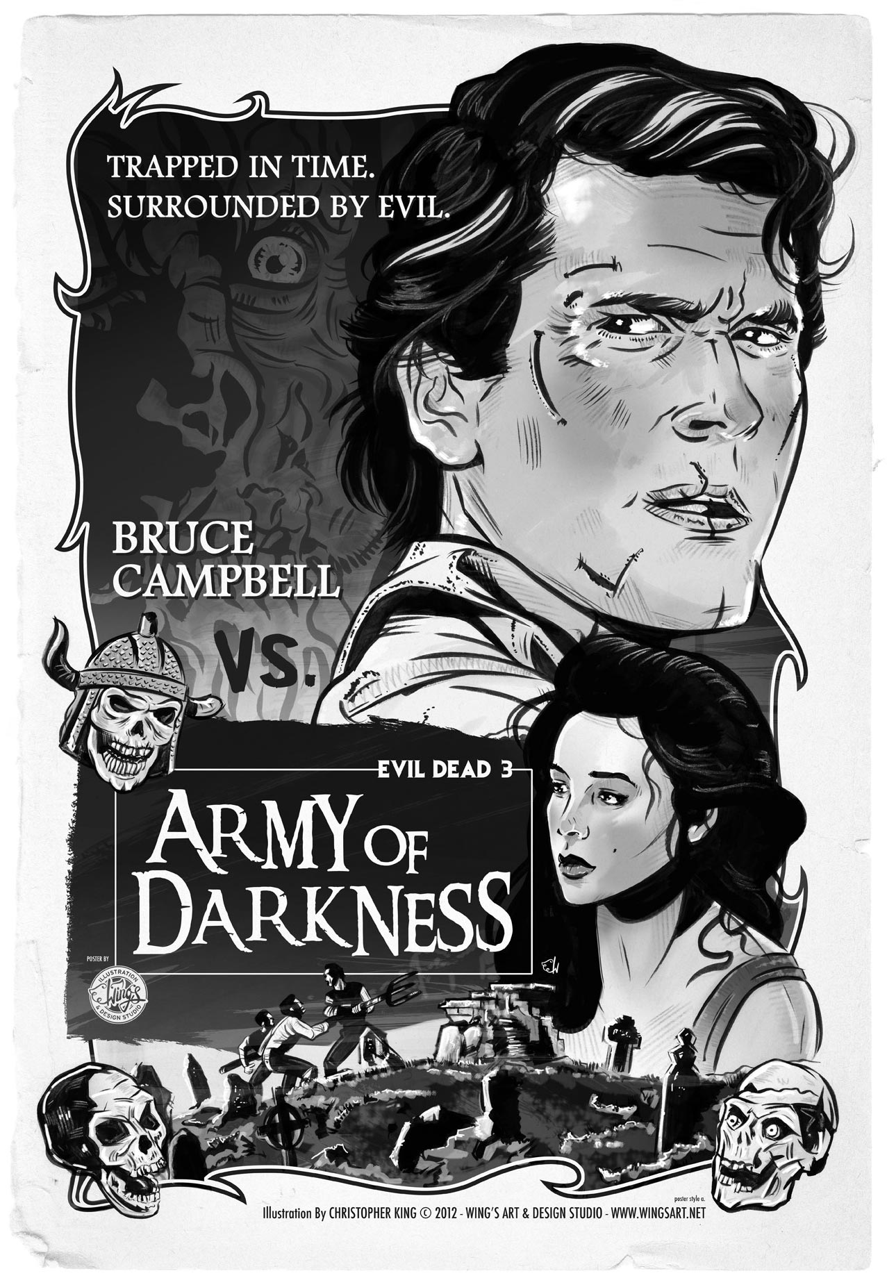 Army of Darkness Movie Poster Art