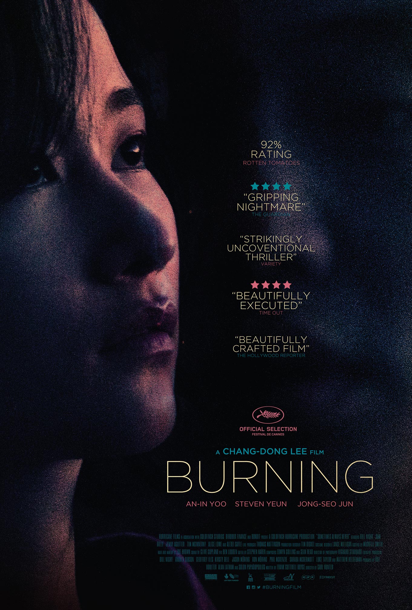 Chang-dong Lee Burning Movie Poster
