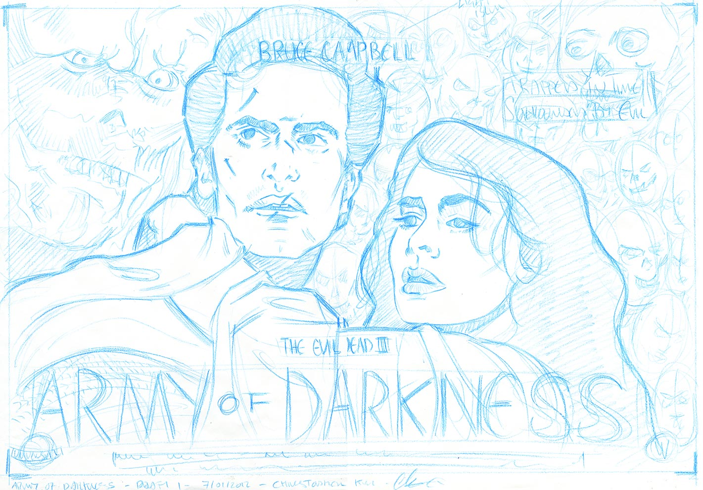 Army of Darkness Movie Poster Art