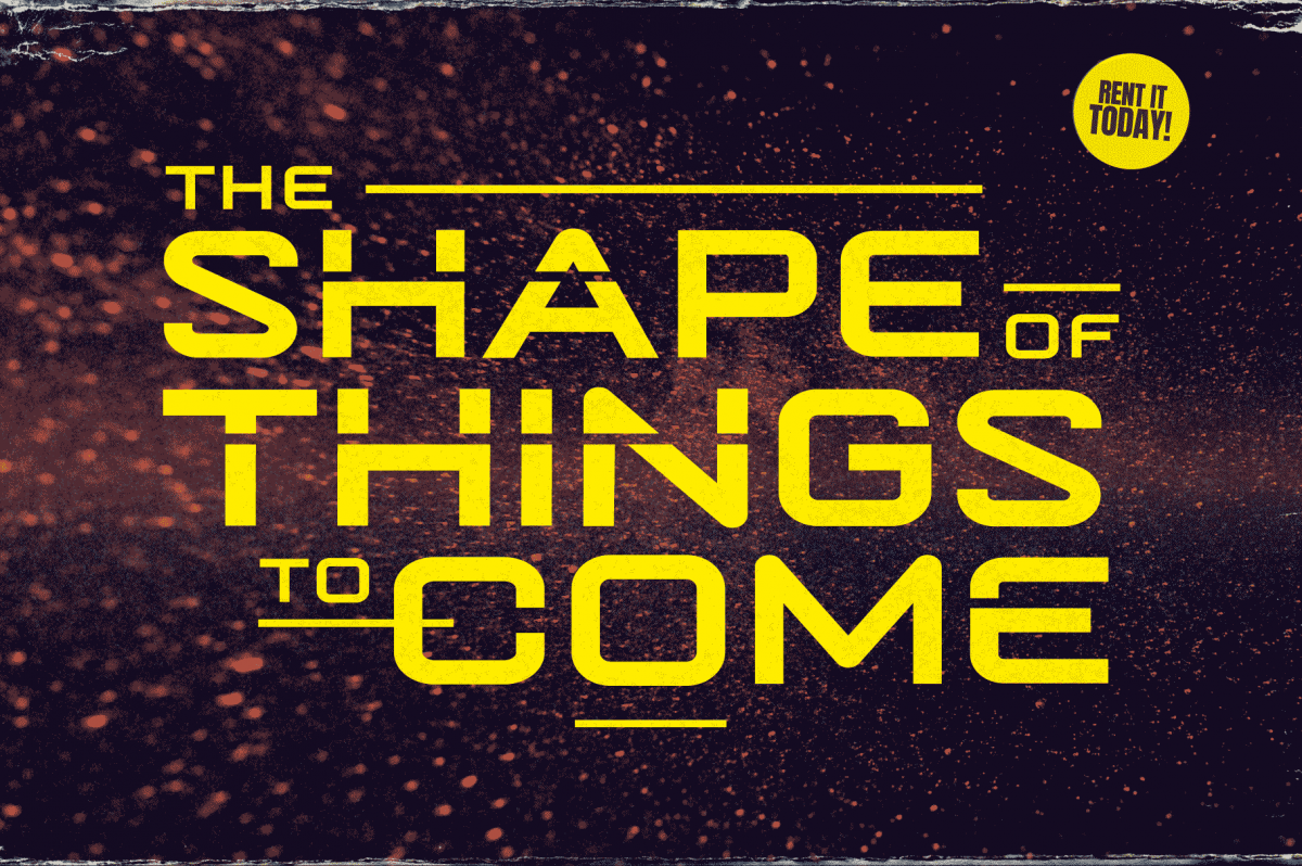 The Shape of Things to Come Title Design