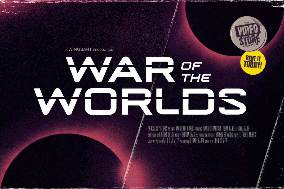 War of the Worlds Movie Title Design