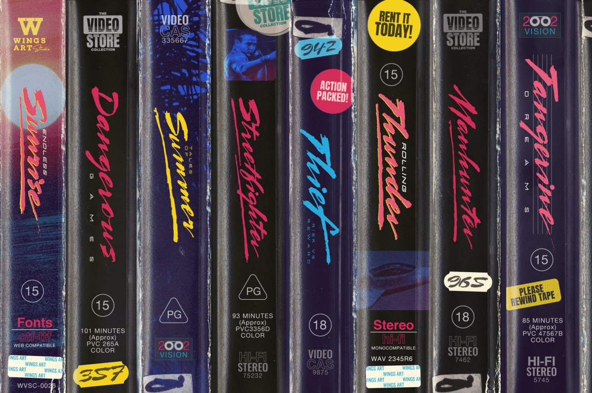 VHS Ex-Rental Big Box Collection