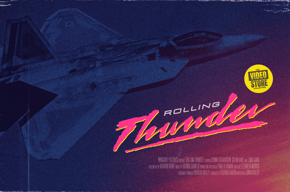 Days of Thunder Font Design