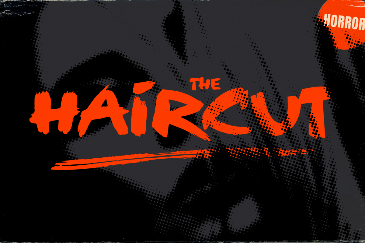The Haircut -Movie Title Design by Christopher King