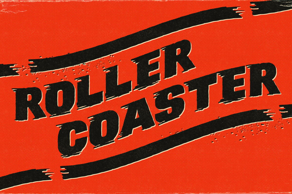 Roller Coaster Font by Wingsart Studio