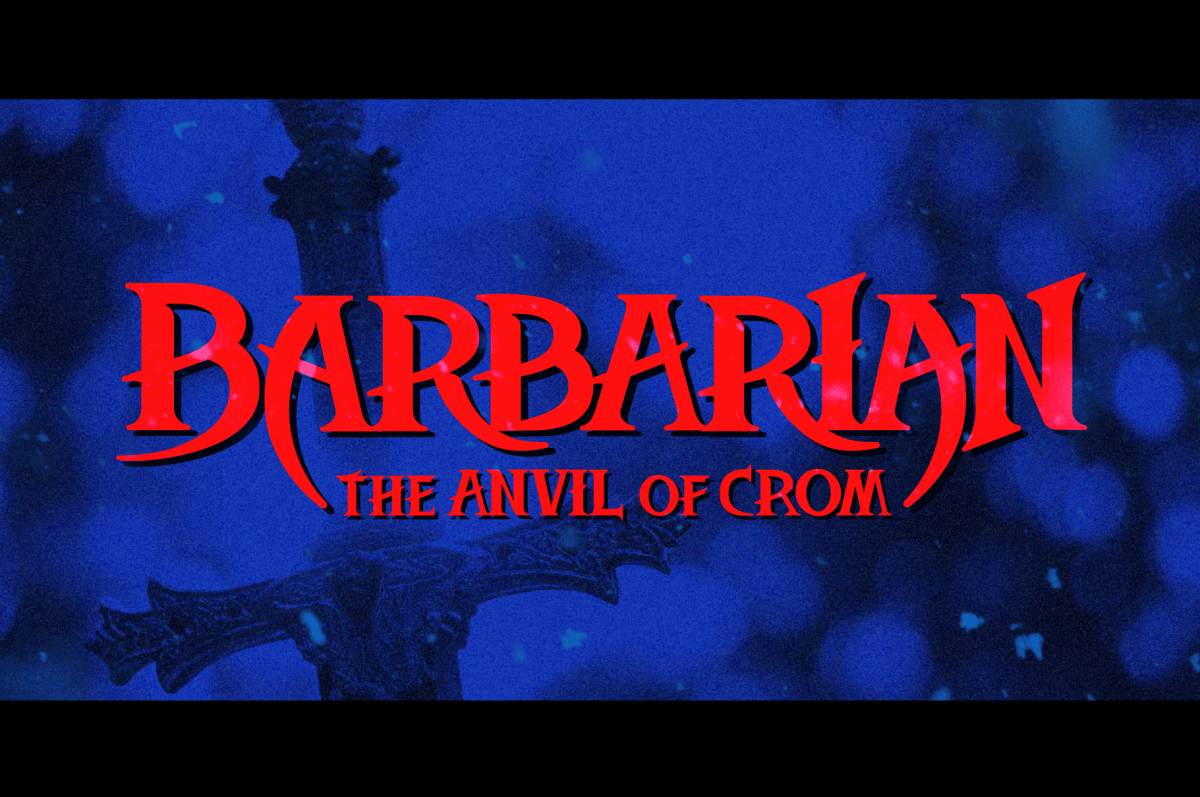 Conan The Barbarian Fonts