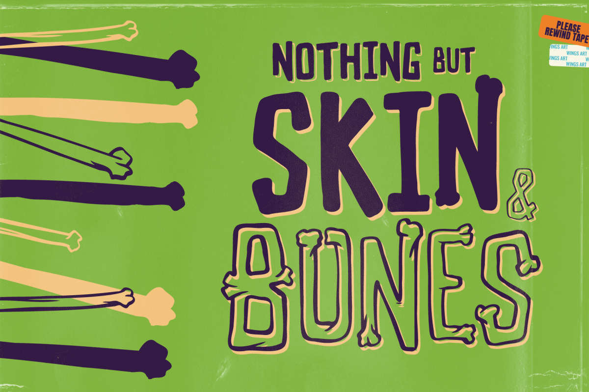 Them Bones: A Hand-Drawn Retro Horror Font