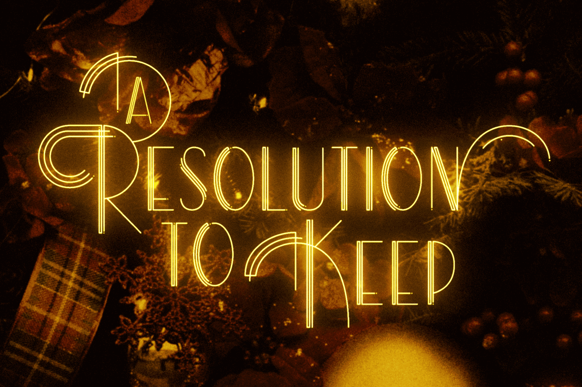 New Year Deco Font Download Free