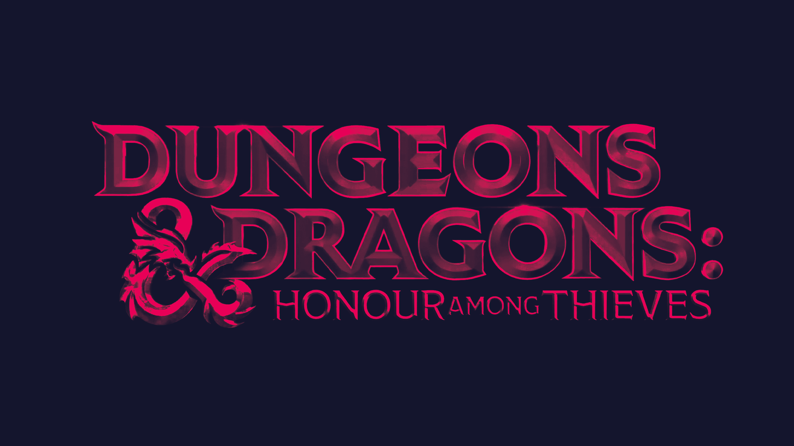 Dungeons and Dragons: Honour Among Thieves Main Title Design