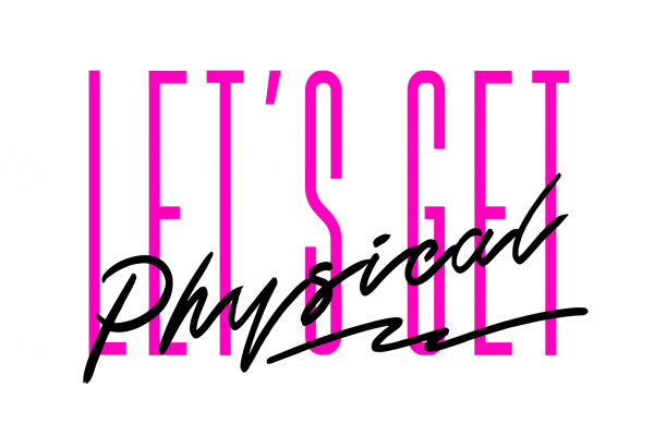 1980s Aerobics Movie Script Font