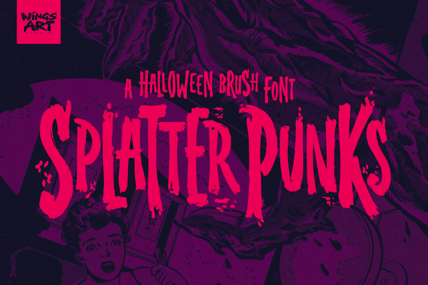 Halloween Fonts: 3 for $30