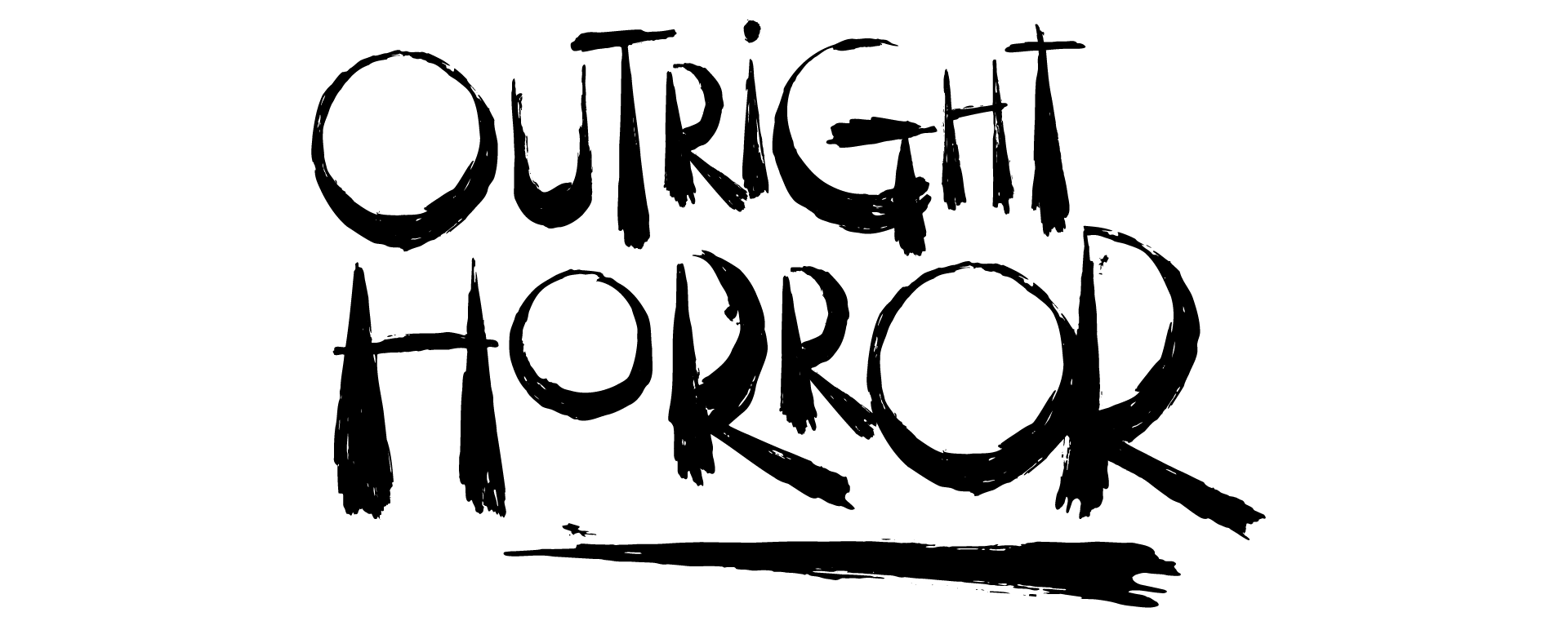 Outright Horror - A hand-Drawn Brush Font for Halloween by Wingsart Studio - Free Download