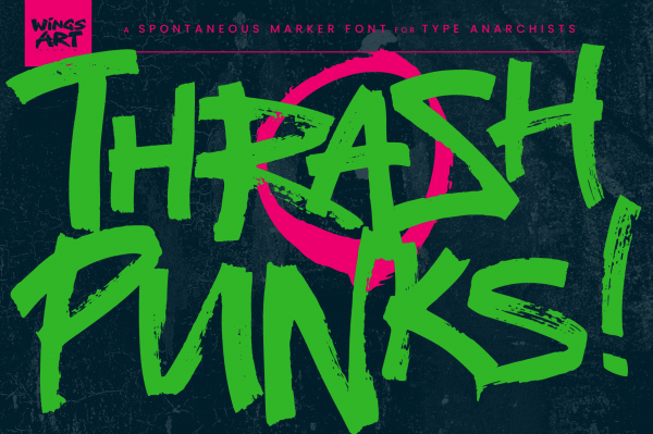 Thrash Punks Free Font Download