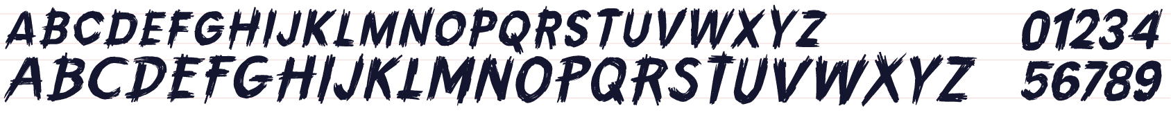 Grim Prairie: A Hand-Drawn Western Horror Brush Font by Wingsart Studio
