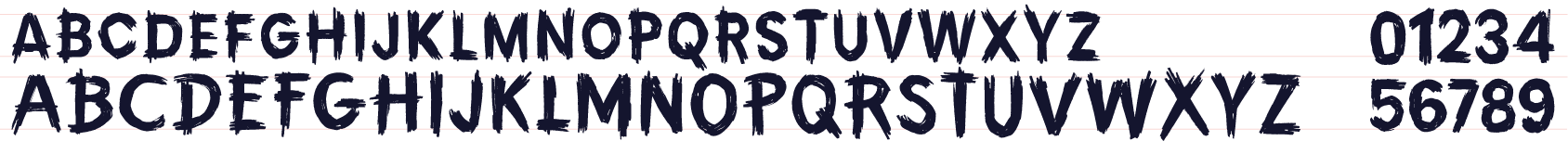 Grim Prairie: A Hand-Drawn Western Horror Brush Font by Wingsart Studio