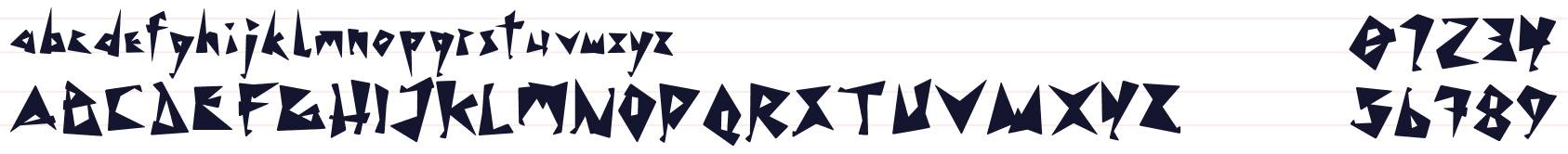 Semi-Round: Shock Value - An Expressionist, Cartoon-ish, Horror Display Font by Christopher King at Wingsart Studio