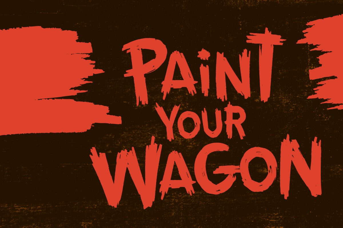 Grim Prairie: A Hand-Drawn Western Horror Brush Font by Wingsart Studio
