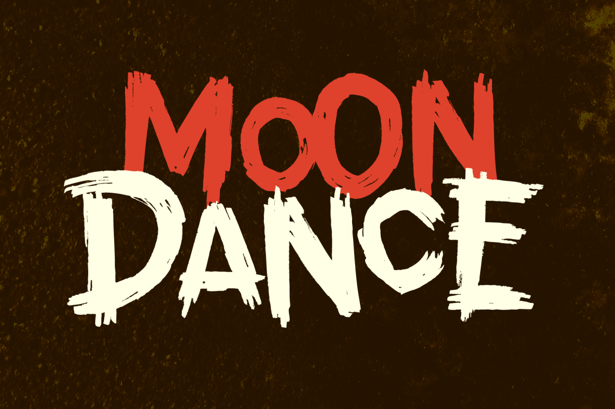 Grim Prairie: A Hand-Drawn Western Horror Brush Font by Wingsart Studio