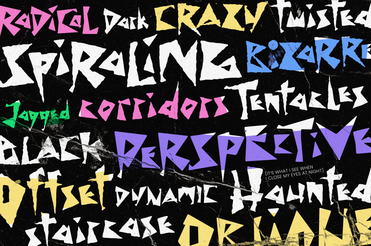 Shock Value - An Expressionist, Cartoon-ish, Horror Display Font by Christopher King at Wingsart Studio