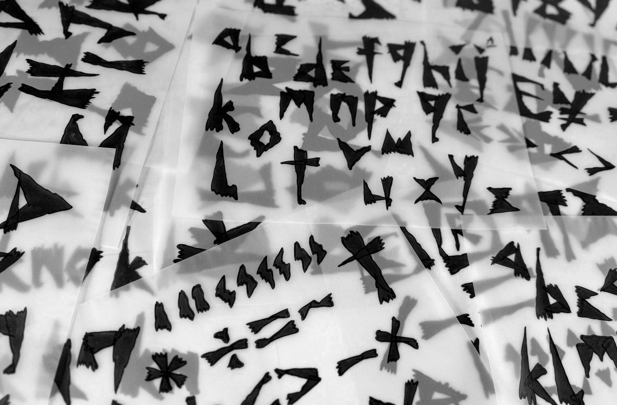 Shock Value - An Expressionist, Cartoon-ish, Horror Display Font by Christopher King at Wingsart Studio