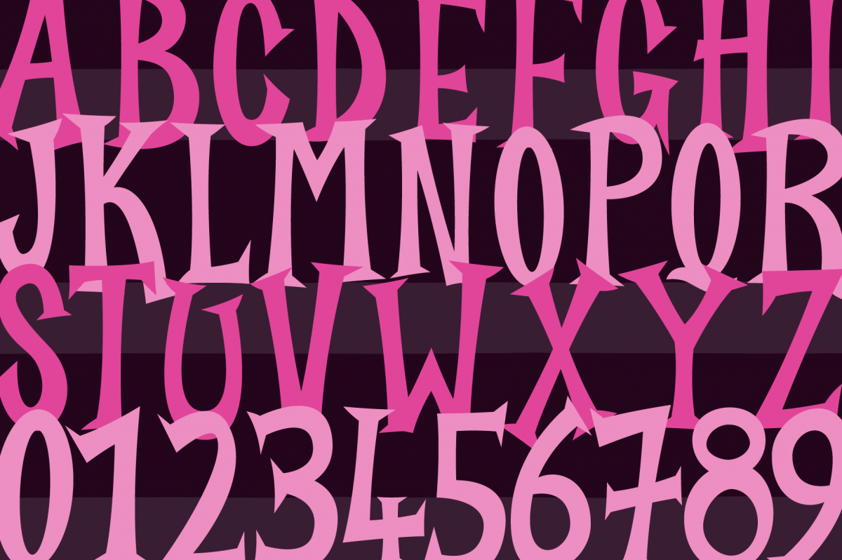 Burlexa: A Sexy Showgirl Font by Wingsart Studio