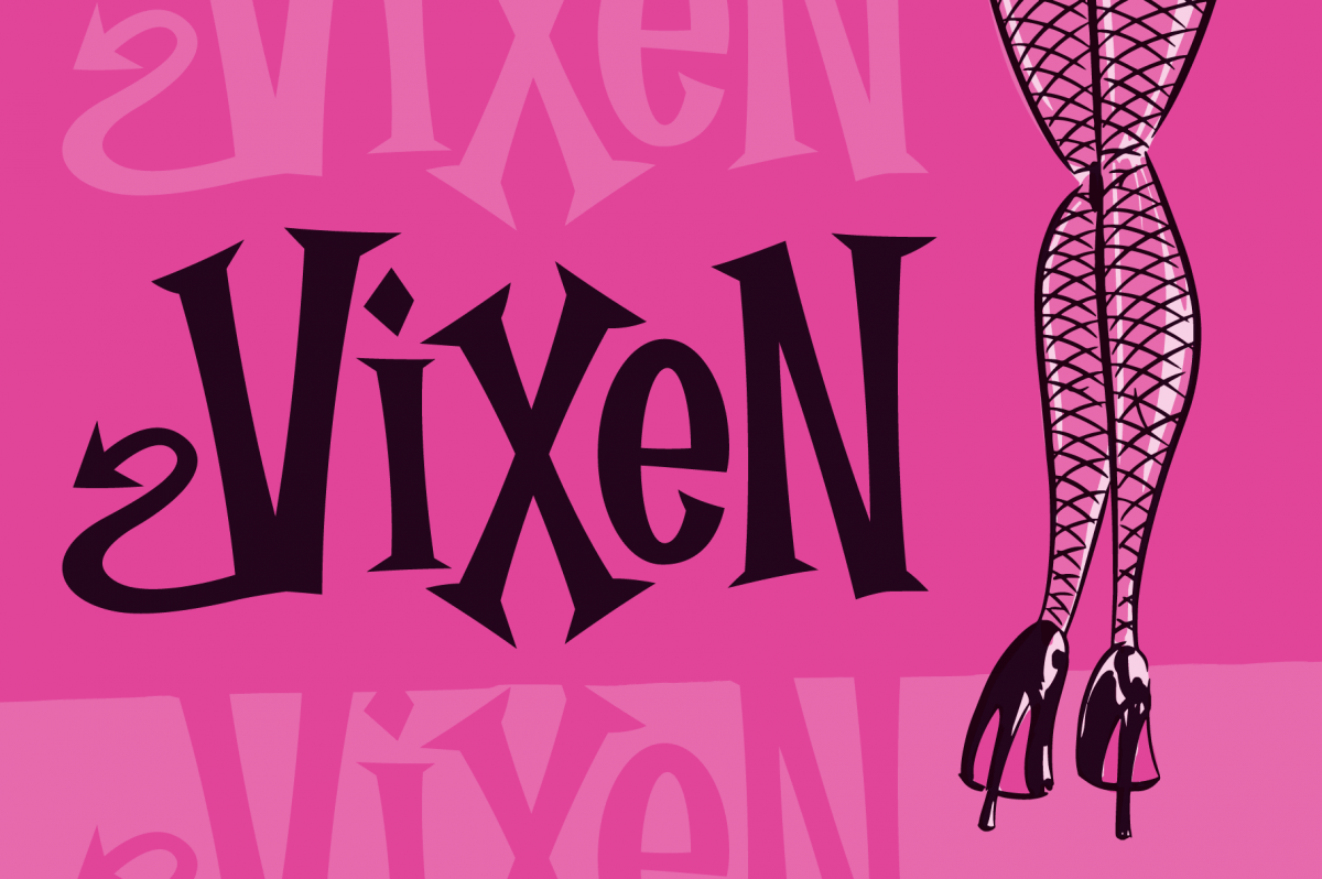 Burlexa: A Sexy Underwear Model Font by Wingsart Studio