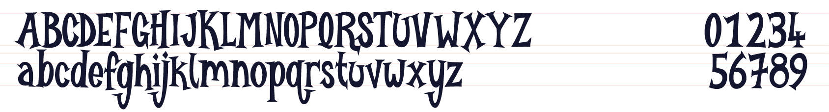 Burlexa Character Reference_Regular Burlexa: A Sexy Showgirl Font by Wingsart Studio