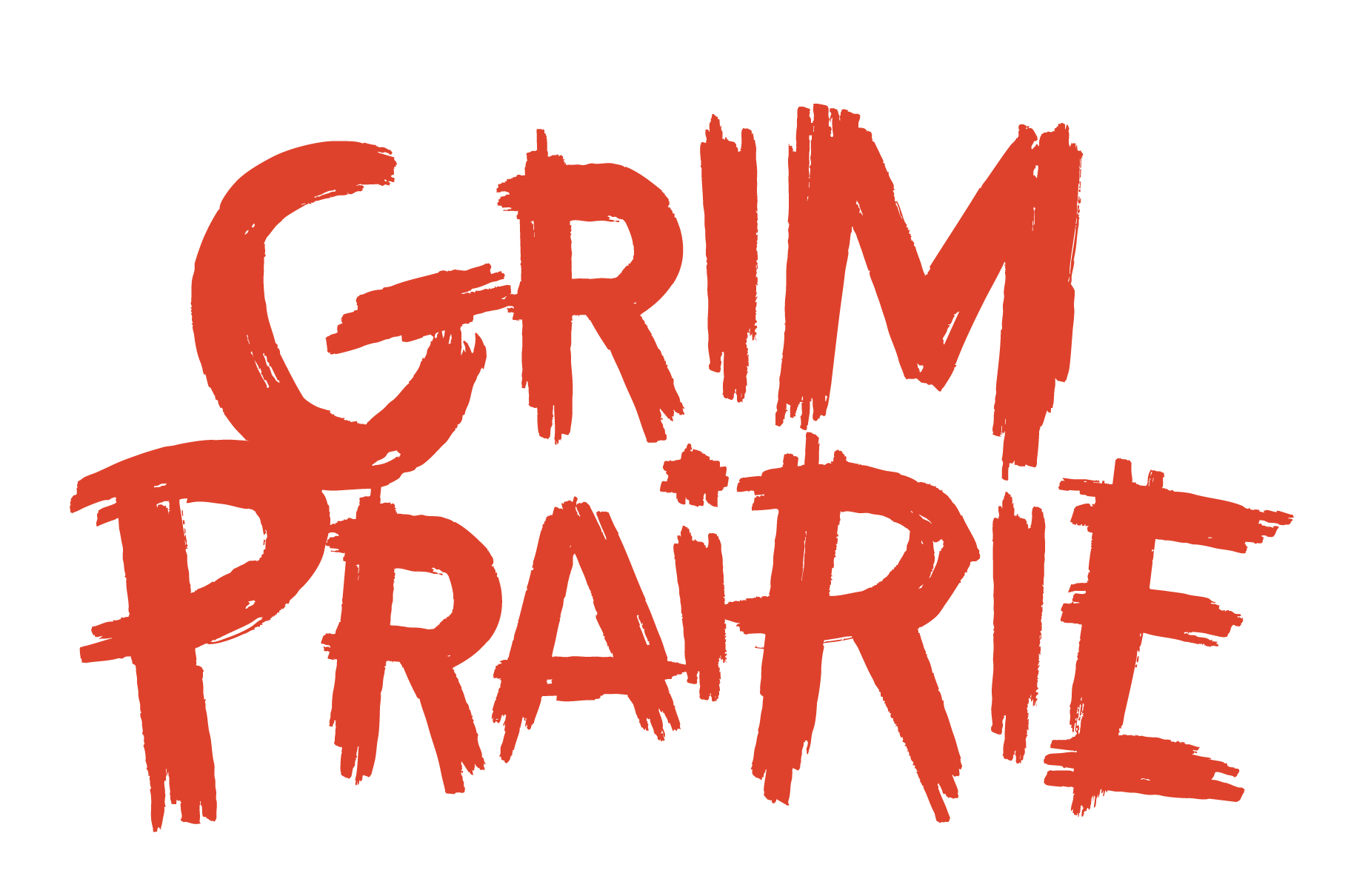 Grim Prairie: A Hand-Drawn Western Horror Brush Font by Wingsart Studio