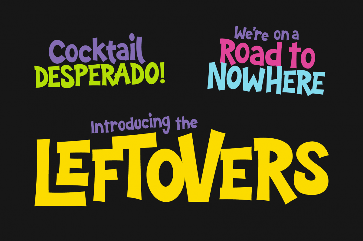 Laughing Matters: A Retro Cereal Box Font