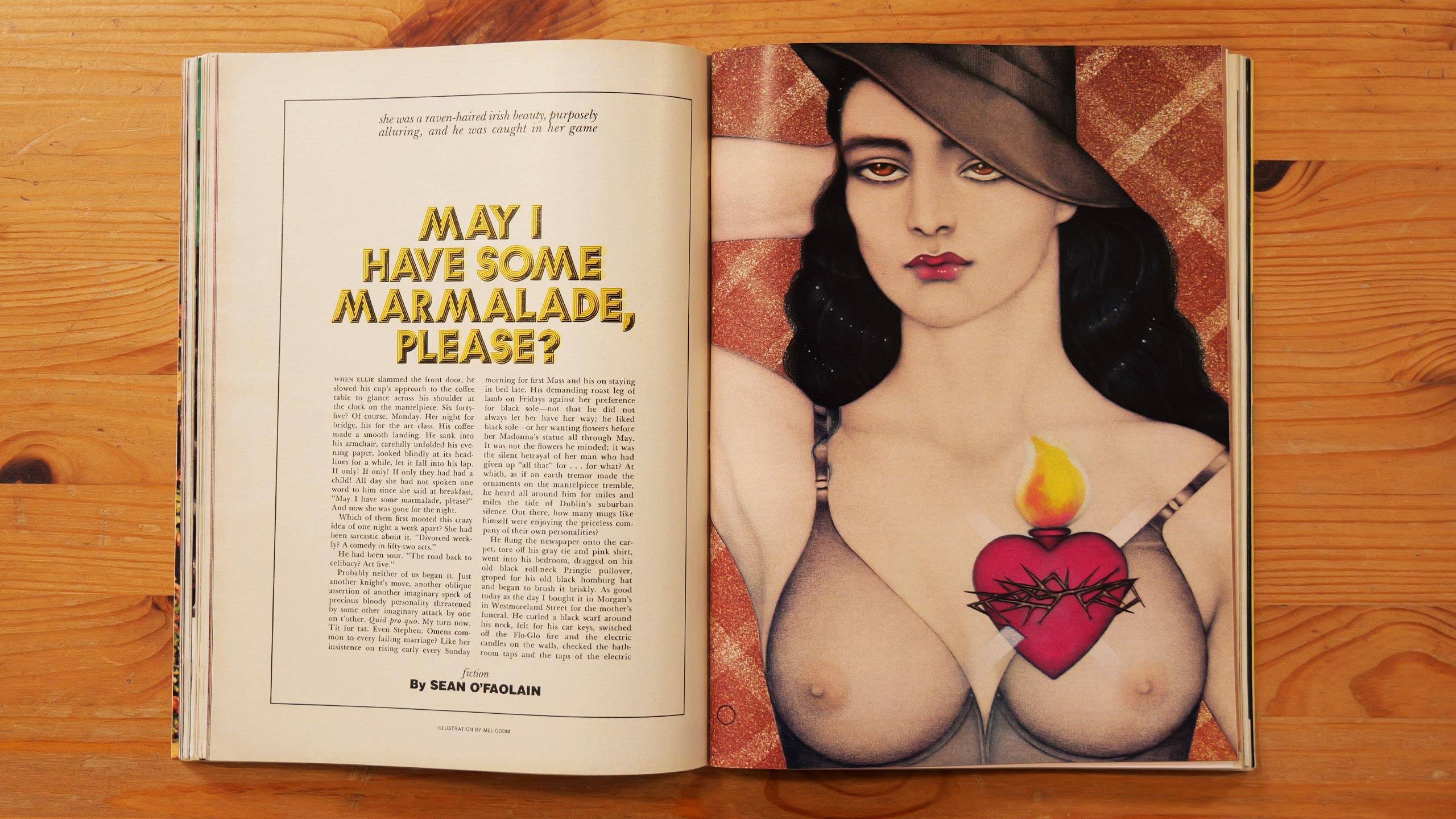 Editorial Art of Playboy Magazine: The 80s