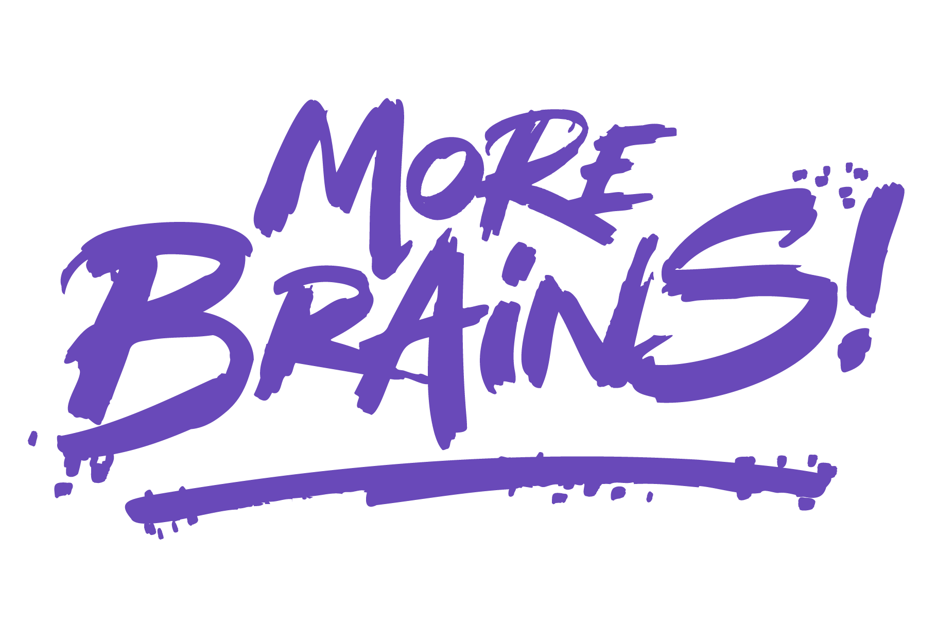 More Brains - Retro horror fonts like Zombie Punks - 80s VHS Style