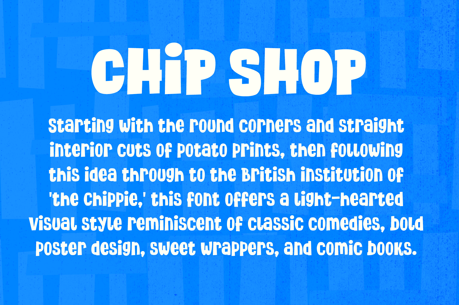 Chip Shop - Fish and Chips Fonts by Wingsart Studio | Christopher King Chip Shop - Fish and Chips Fonts by Wingsart Studio | Christopher King