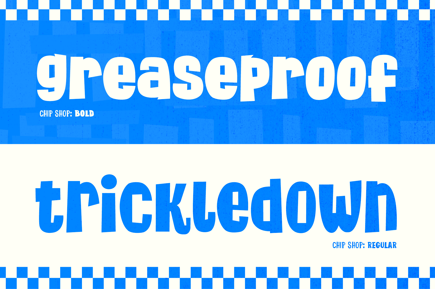 Chip Shop - A Straight Cut Poster Font By Wingsart Studio | Christopher King Chip Shop - A Straight Cut Poster Font By Wingsart Studio | Christopher King