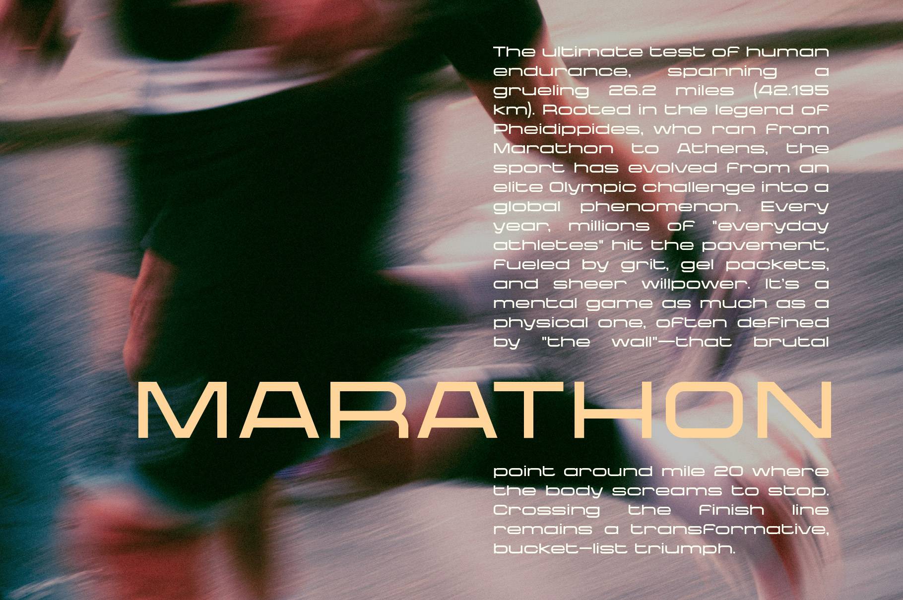 Proscenium - A Wide Sans-Serif Font Designed for Cinema by Wingsart Studio