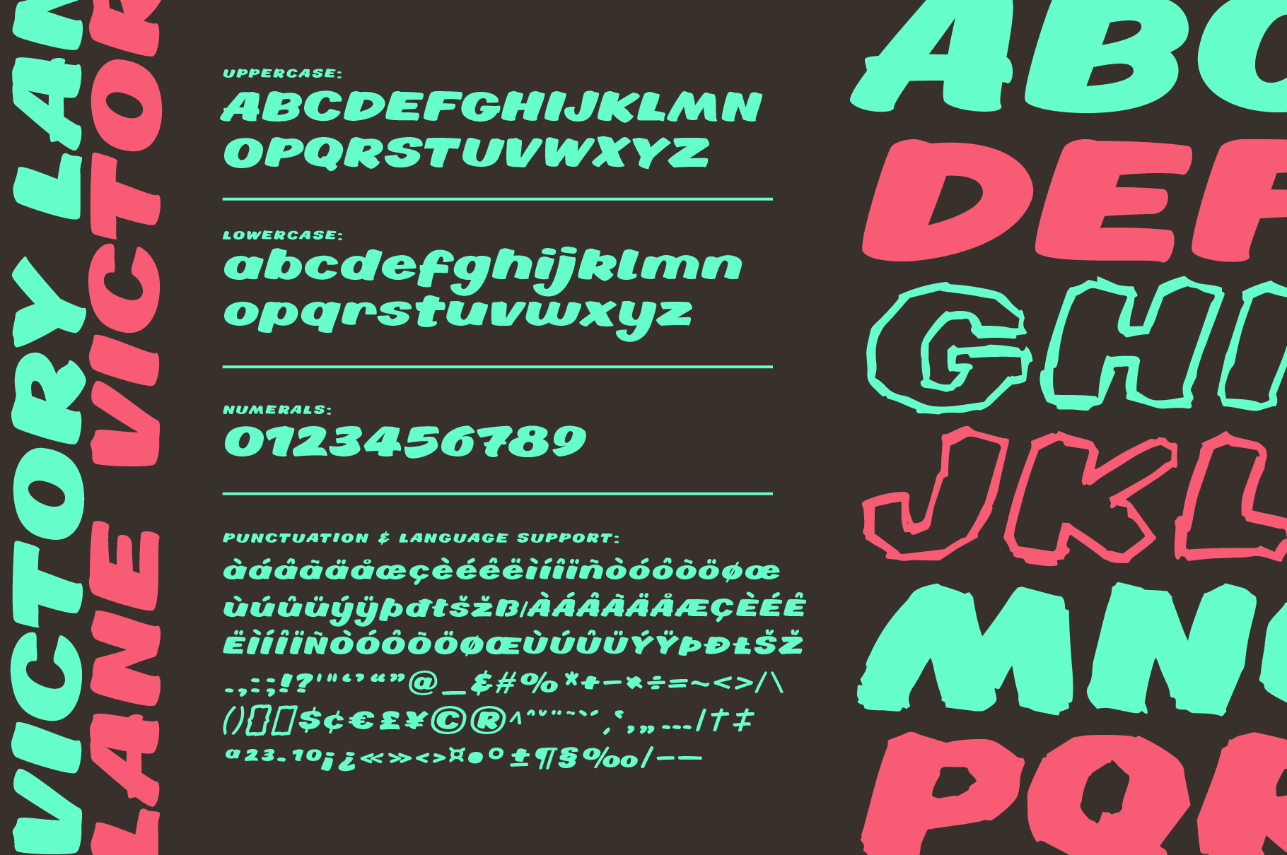 Victory Lane – A Brush Font for Race Car Livery and Signage by Wingsart Studio Victory Lane – A Brush Font Built for the Racetrack by Wingsart Studio