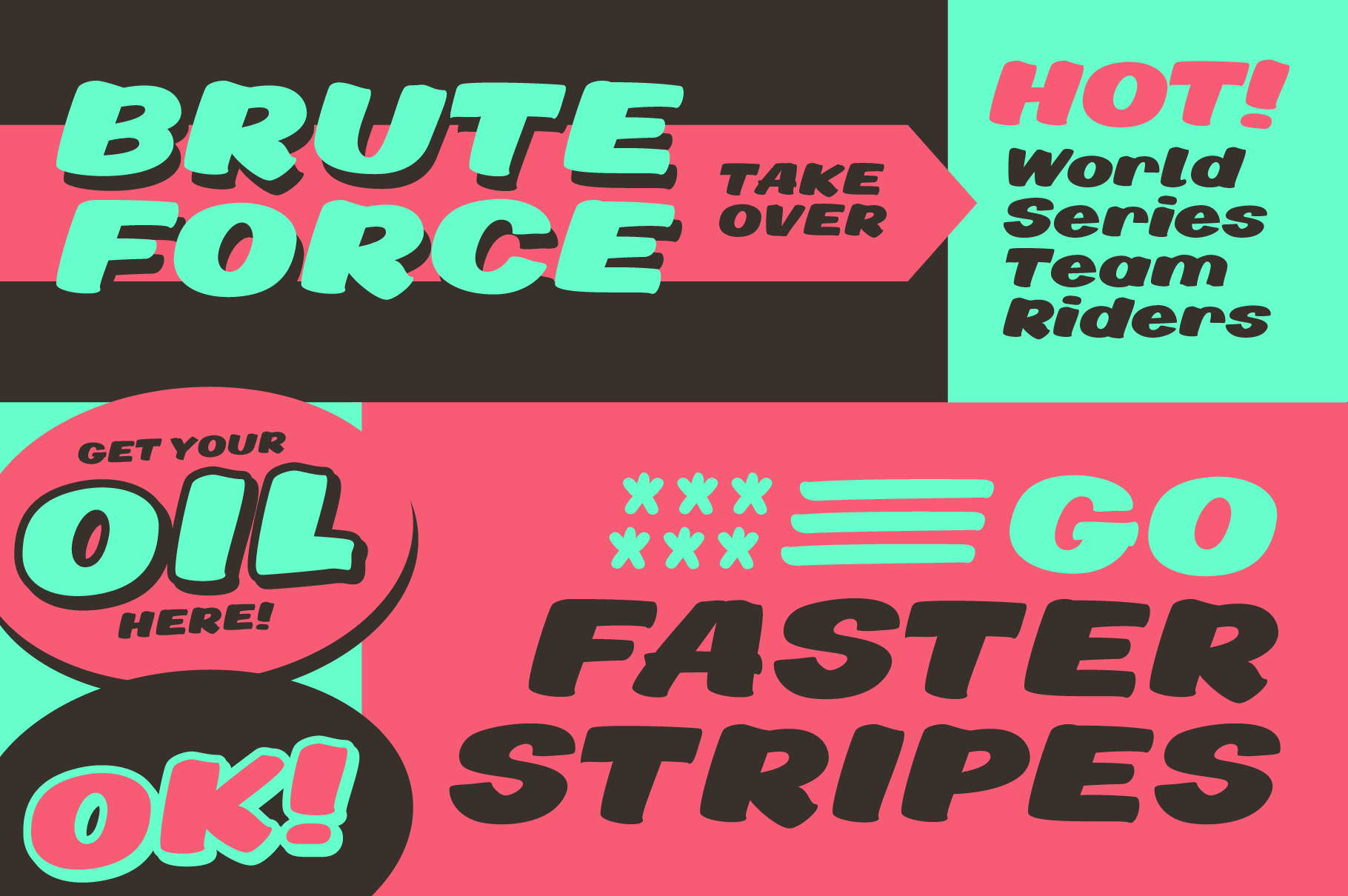 Victory Lane – A Brush Font for Race Car Livery and Signage by Wingsart Studio Victory Lane – A Brush Font Built for the Racetrack by Wingsart Studio