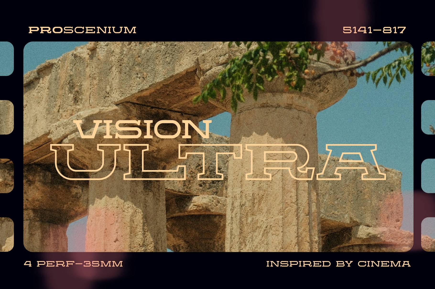 Proscenium Slab - An Ultra-Wide Title Font Designed for Cinema Proscenium Slab - An Ultra-Wide Title Font Designed for Cinema