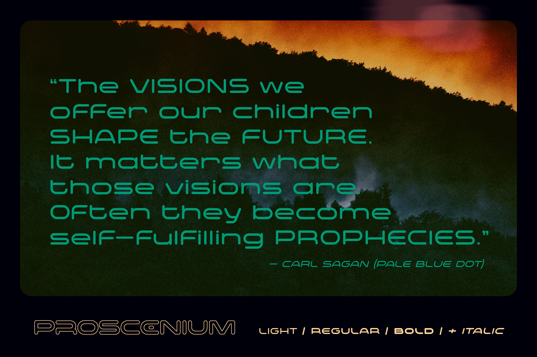 Proscenium Arch - An Ultra-Wide Cinematic Sci-Fi Font by Wingsart Studio Proscenium Arch - An Ultra-Wide Cinematic Sci-Fi Font by Wingsart Studio