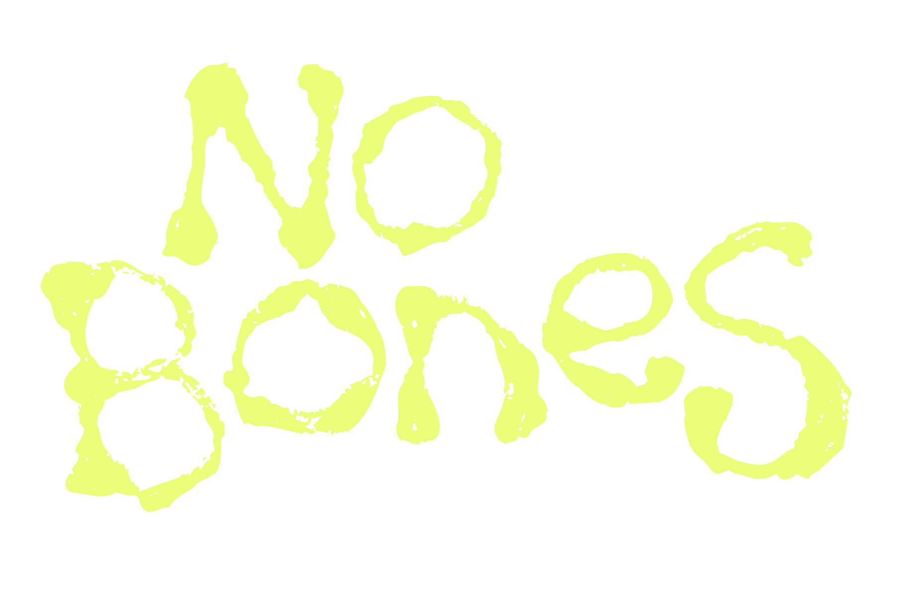 No Bones: A Textured Grunge Font No Bones: A Textured Grunge Font