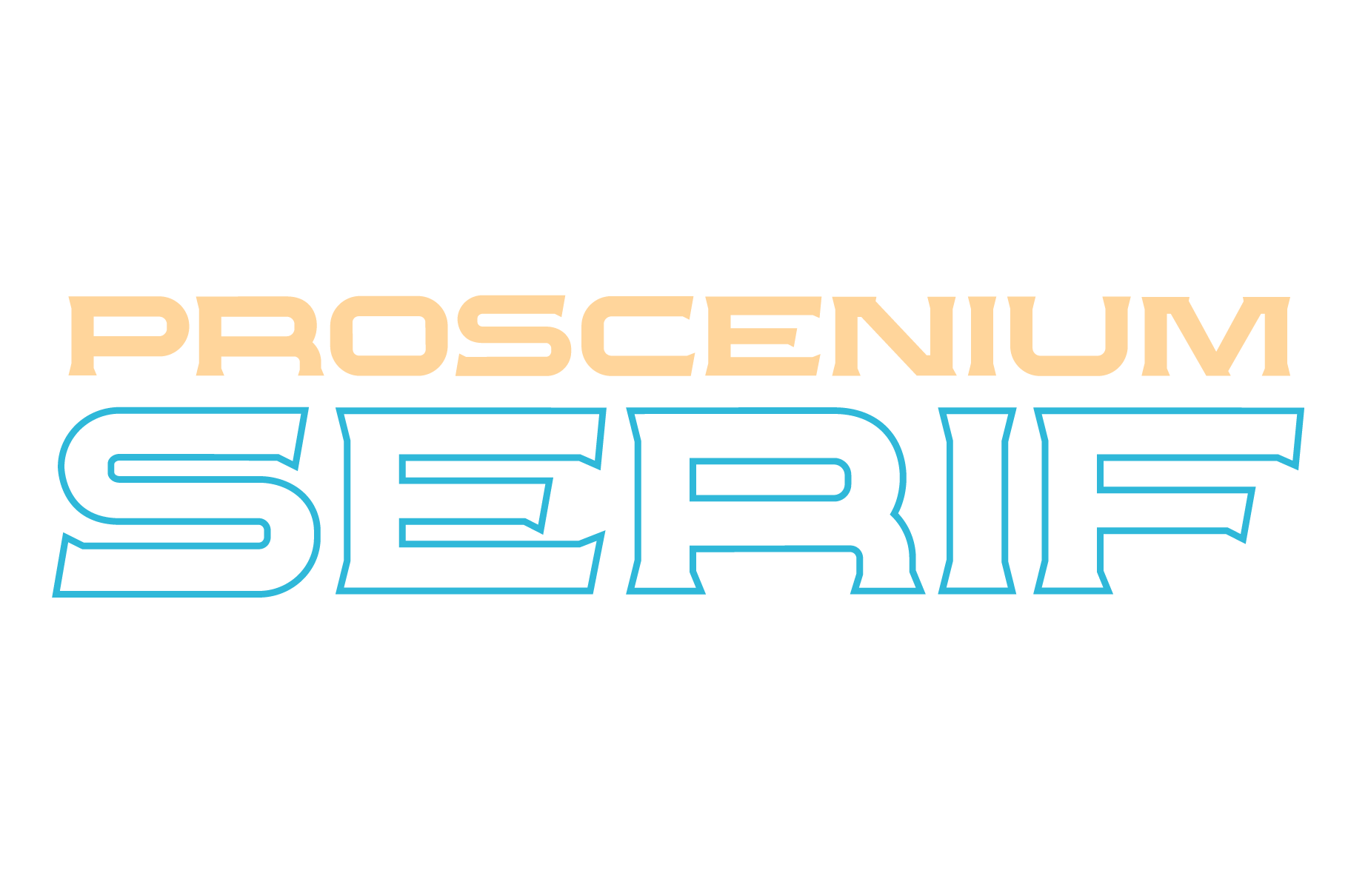 Proscenium Serif: A Widescreen Title Font Designed For Cinema Proscenium Serif: A Widescreen Title Font Designed For Cinema
