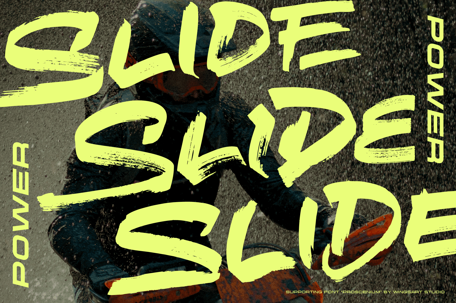 Bodyslam - The Gym Font by Wingsart Studio Bodyslam - An Athletic Sports Font by Wingsart Studio